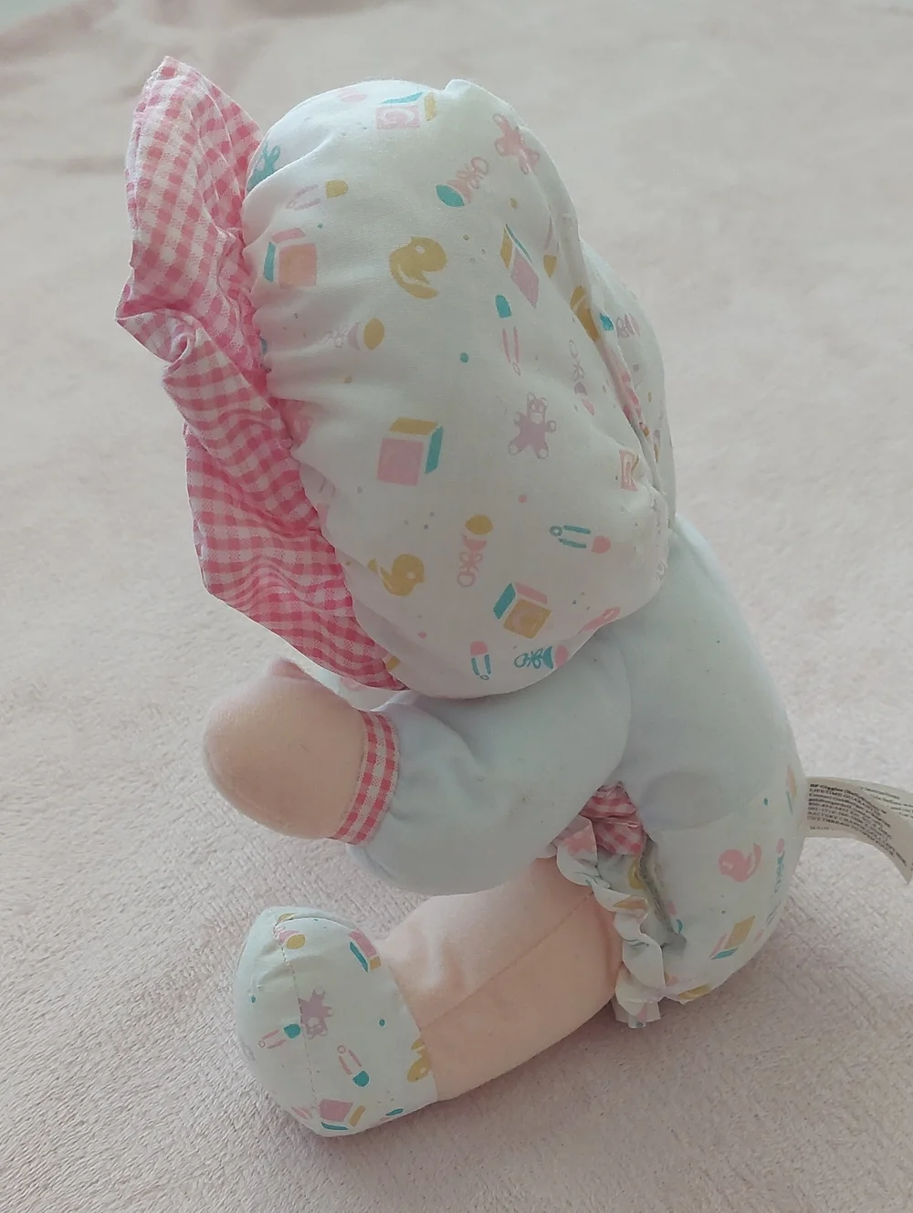 BABY'S FIRST GIGGLES Belly Button Doll By Goldberger NWOT